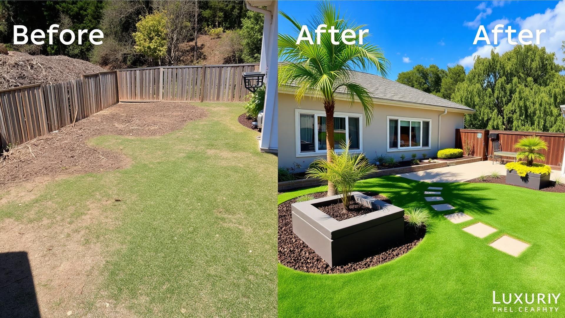 Garden transformation